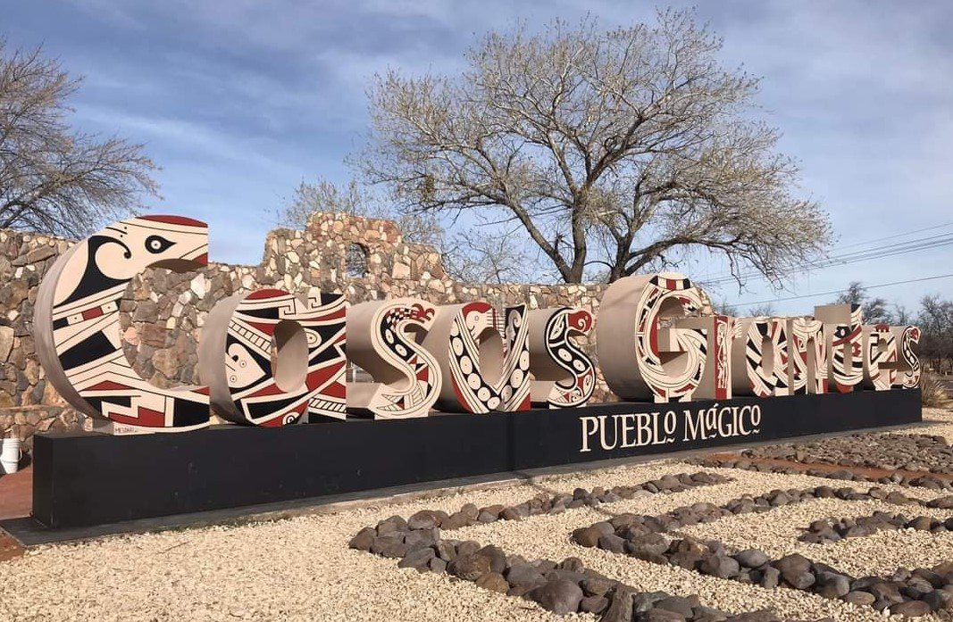 Letras de Casas Grandes y glorieta